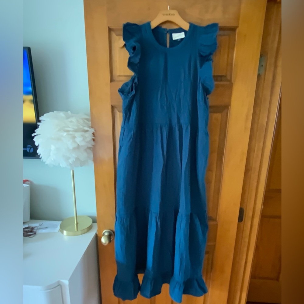 Target Universal Thread Ruffle Pocketed Maxi Dres… - image 4